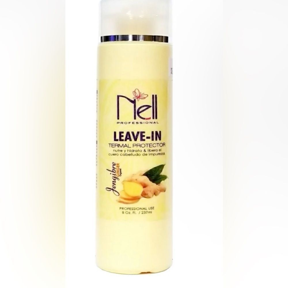 🛍️Nell Professional 🎀Ginger Termal Protector Leave-in moisturizer 8OZ 💥